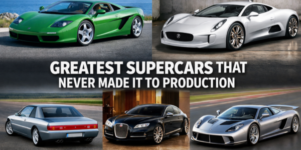 Greatest supercars that never made it to production